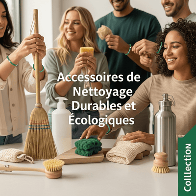 Accessoires de Nettoyage Durables et Écologiques - VertLaVie