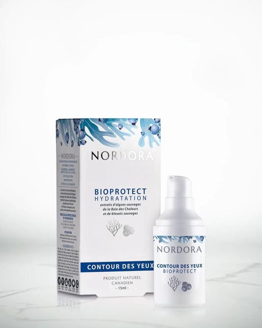 Soin contour des yeux hydratant BioProtect de la marque canadienne Nordora