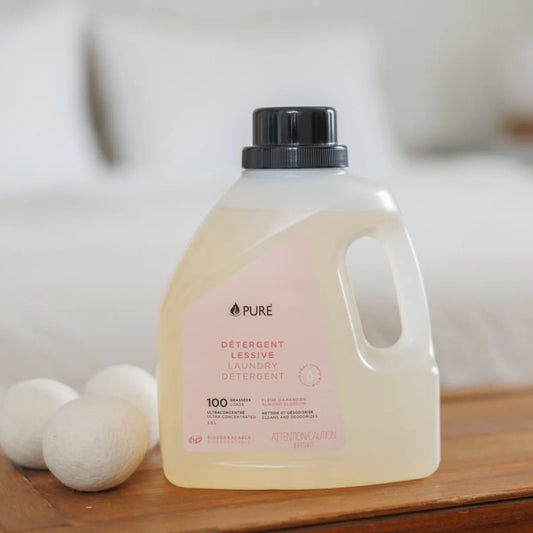 Détergent à Lessive Écologique & Ultraconcentré - PURE (Fabriqué au Québec) - VertLaVie - 2,5L