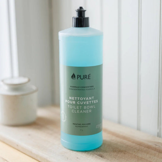 Nettoyant pour Cuvette Écologique à la Menthe - PURE (Fait au Québec) - VertLaVie